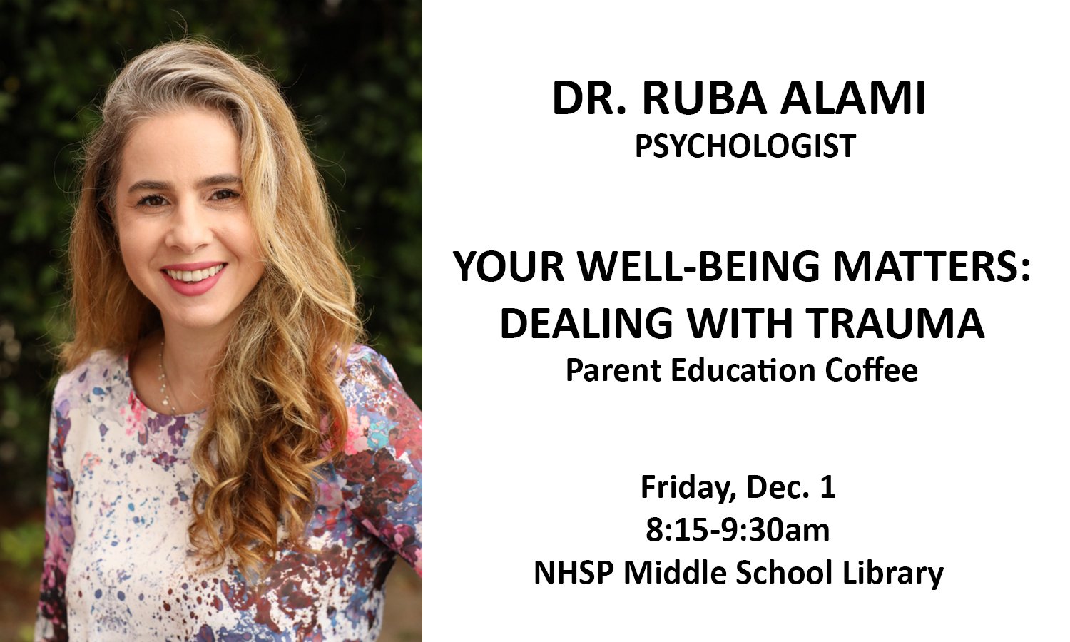 Parent Education Coffee